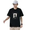 Pure cotton round-neck short-sleeved T-shirt for men's summer, a new style of trendy casual men's wear, half-sleeved summer T-shirt for men Item Picture
